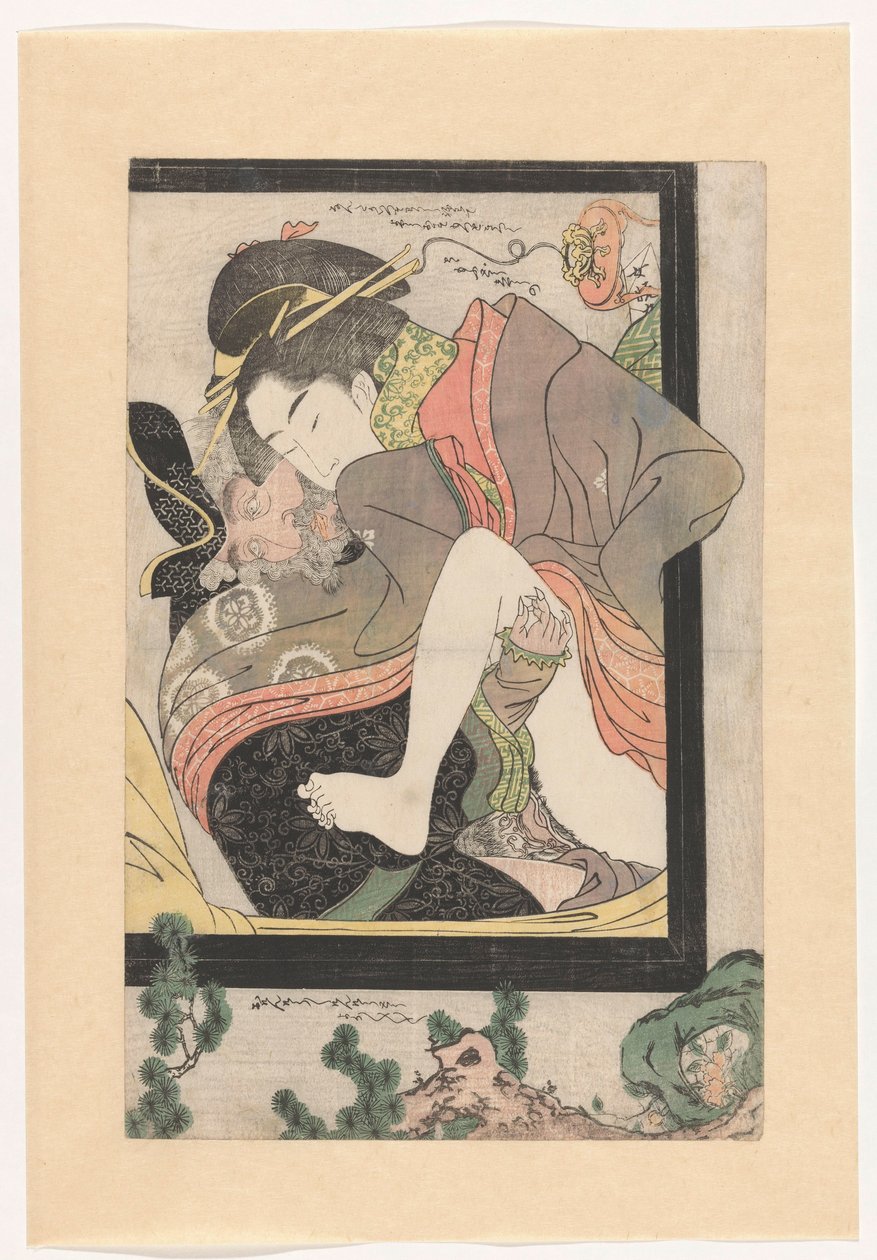 holland japán udvarhölgy alkotó: Chokosai Eishô (attributed to)