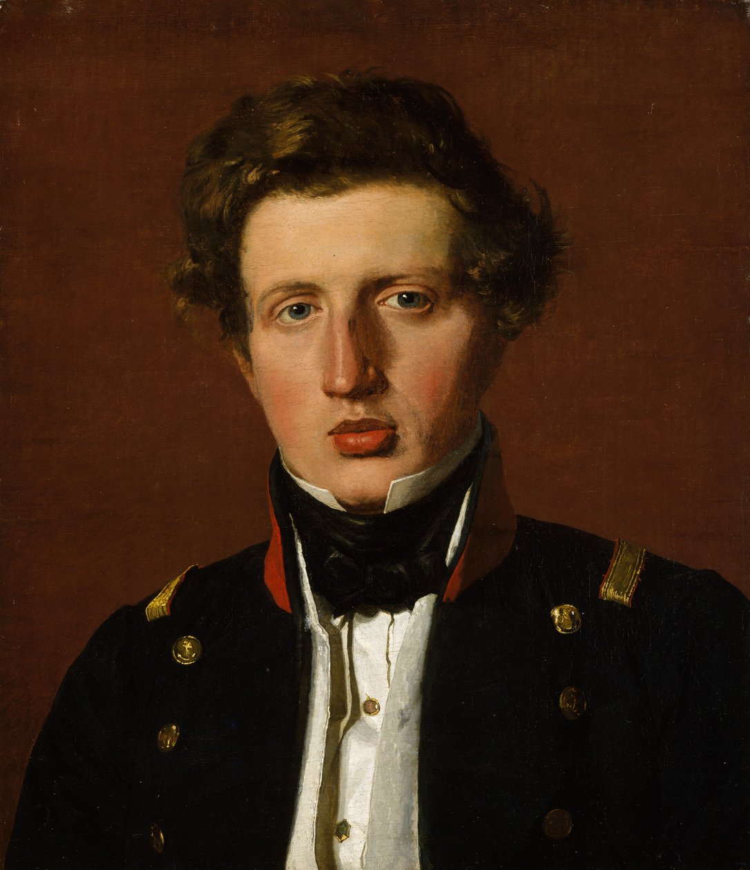 Valdemar Hjartvar Købke 1813-1893, a művész testvére, kb. 1838. alkotó: Christen Købke