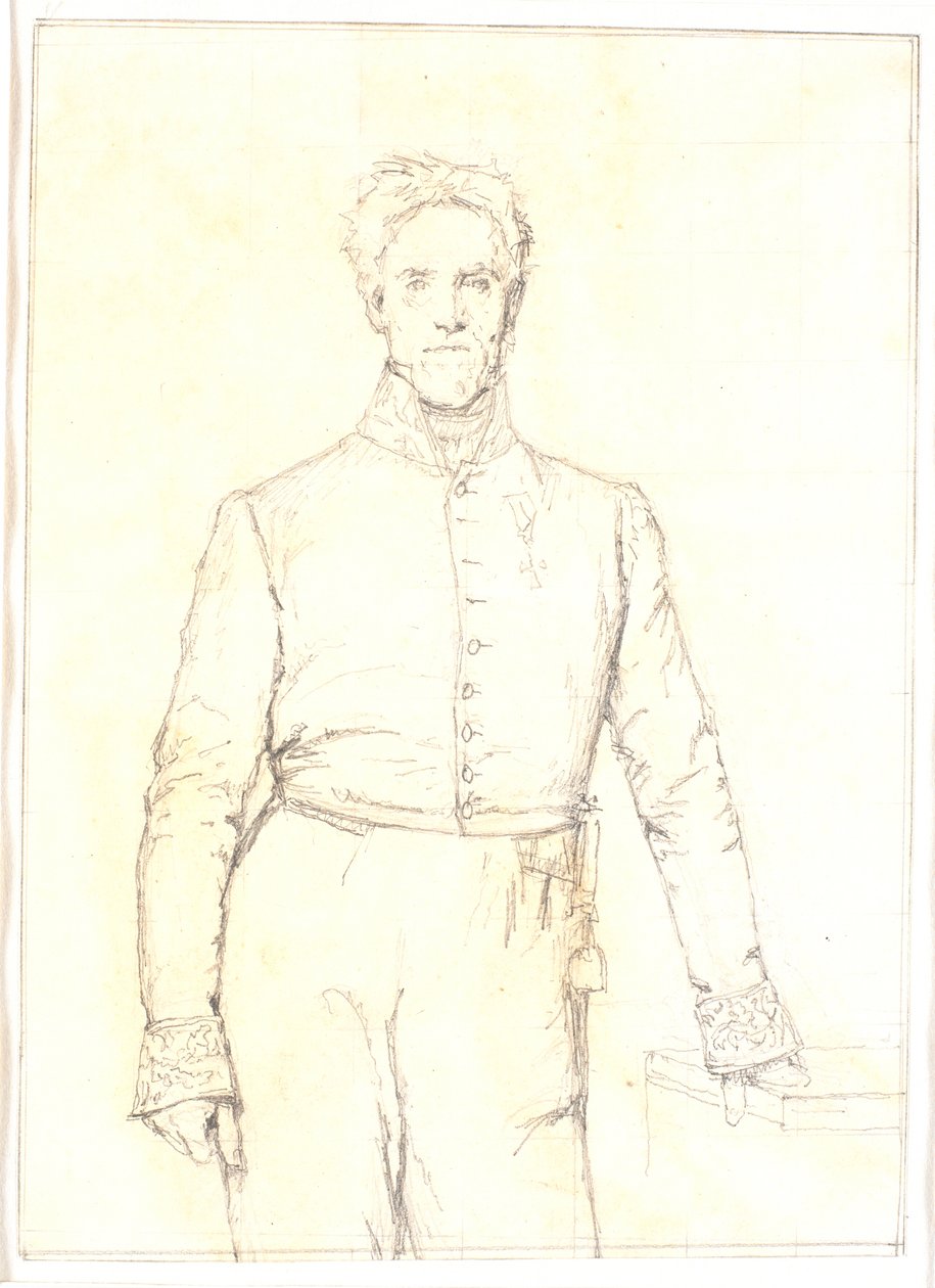 Jens Andreas Graah (1787-1873) megyei főispán és kamarás alkotó: Christen Købke