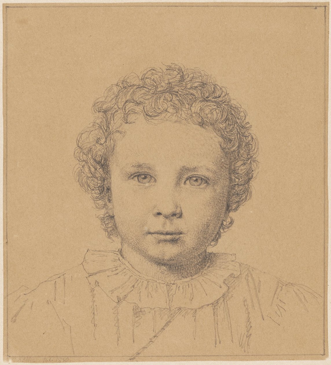Carl [Ludvig Vilhelm Rømer] von Nutzhorn (1828-1899), belügyminiszter és főügyész, Vejle megye kormányzója alkotó: Christen Købke