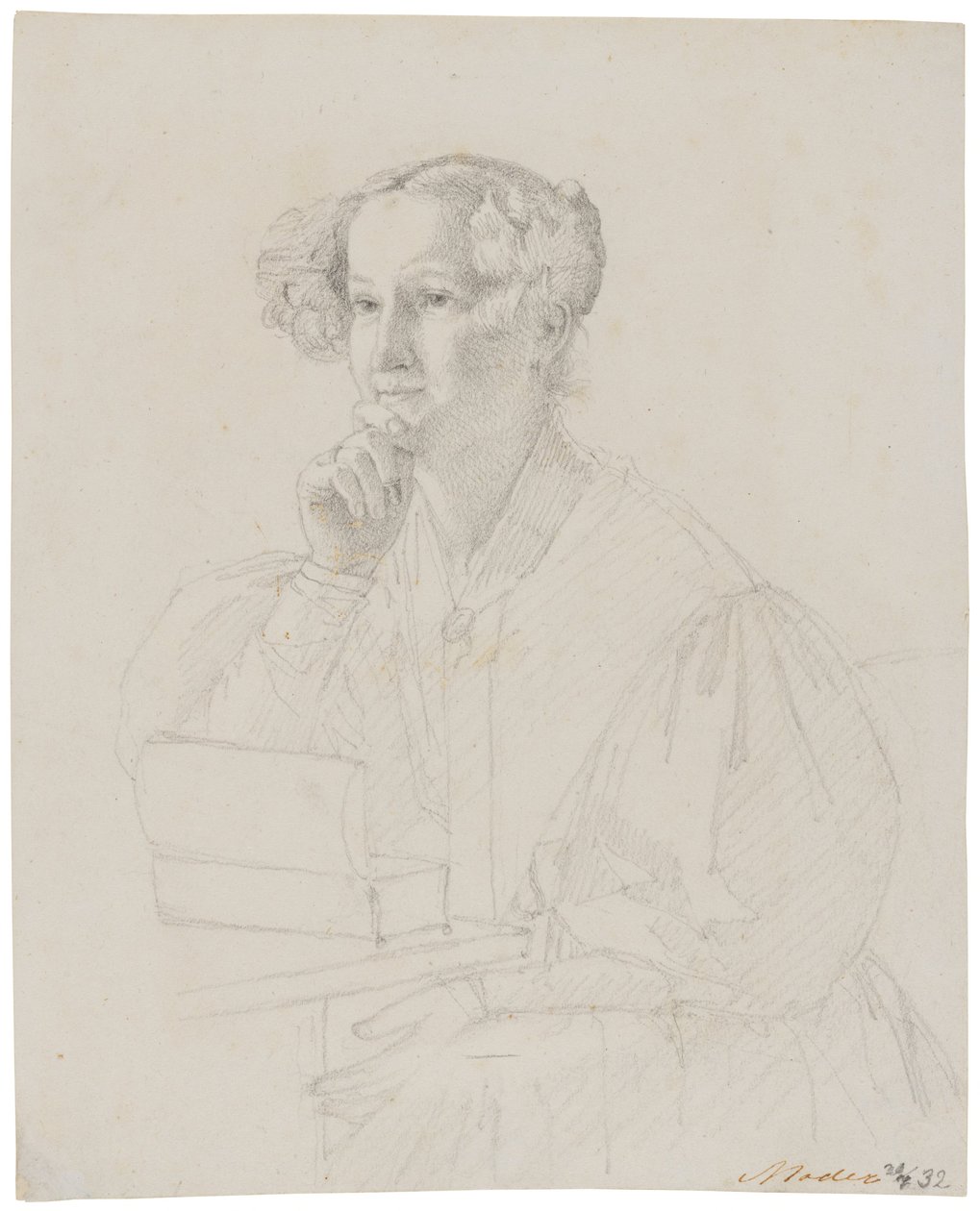 Susanne Dorothea Ryder 1814-1889 portréja alkotó: Christen Købke