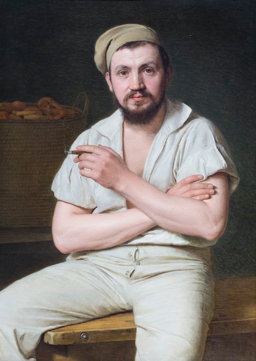 Wilhelm Bendz arcképe, 1830 körül (olaj, vászon) alkotó: Christen Schjellerup Kobke