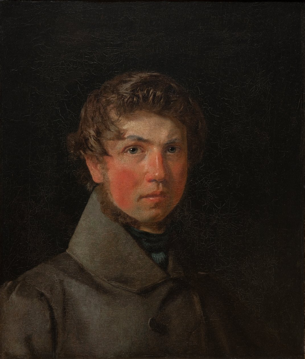 Önarckép, c. 1833 (olaj, vászon) alkotó: Christen Schjellerup Kobke