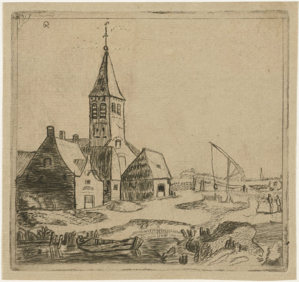 falusi templom alkotó: Christiaan Friedrich Ruppe