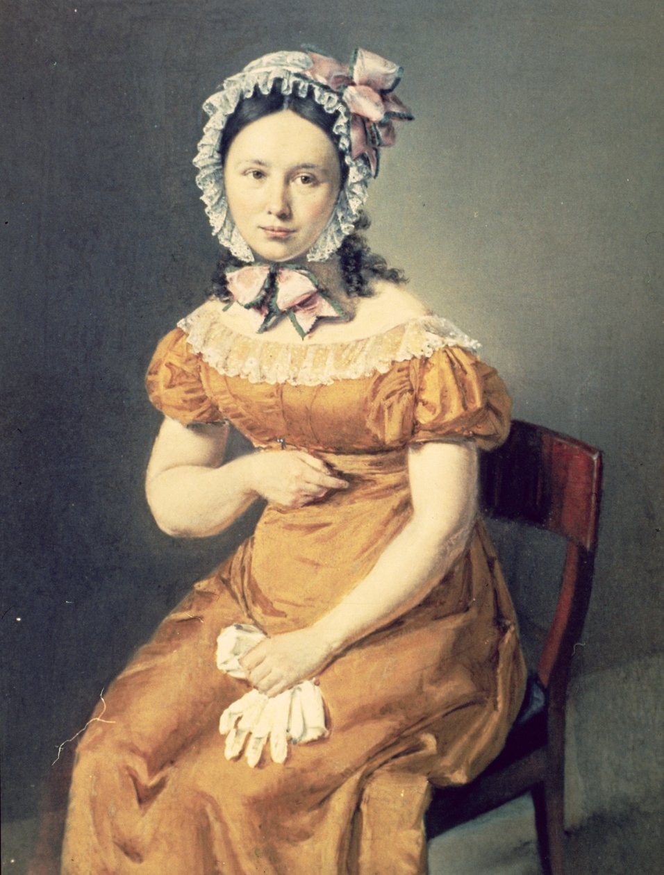 A művész felesége, Catharine, 1825 alkotó: Christian Albrecht Jensen