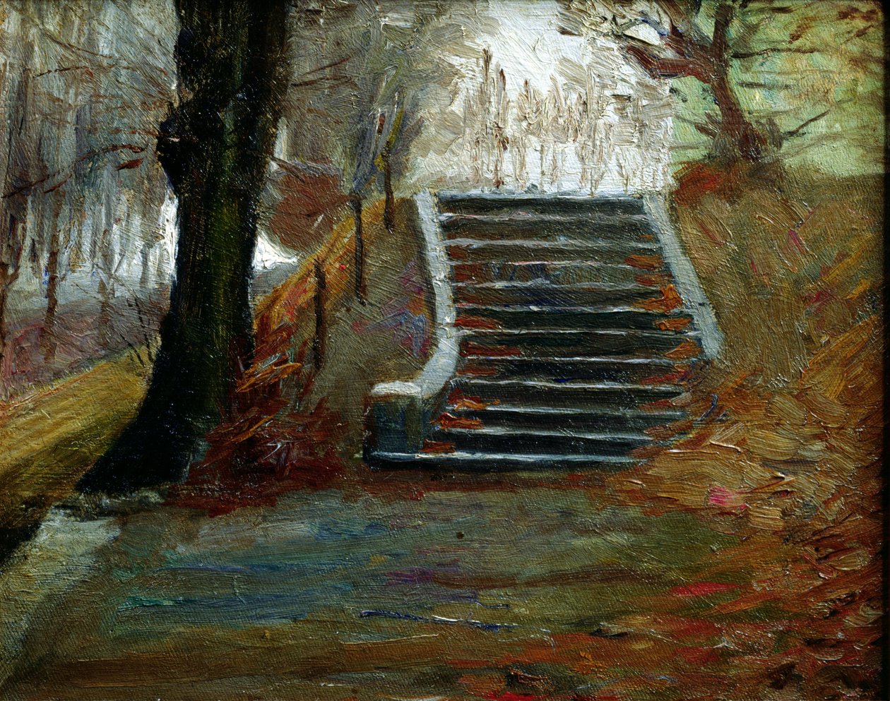 A Frederiksberg Gardens lépcsője, Koppenhága alkotó: Christian Clausen