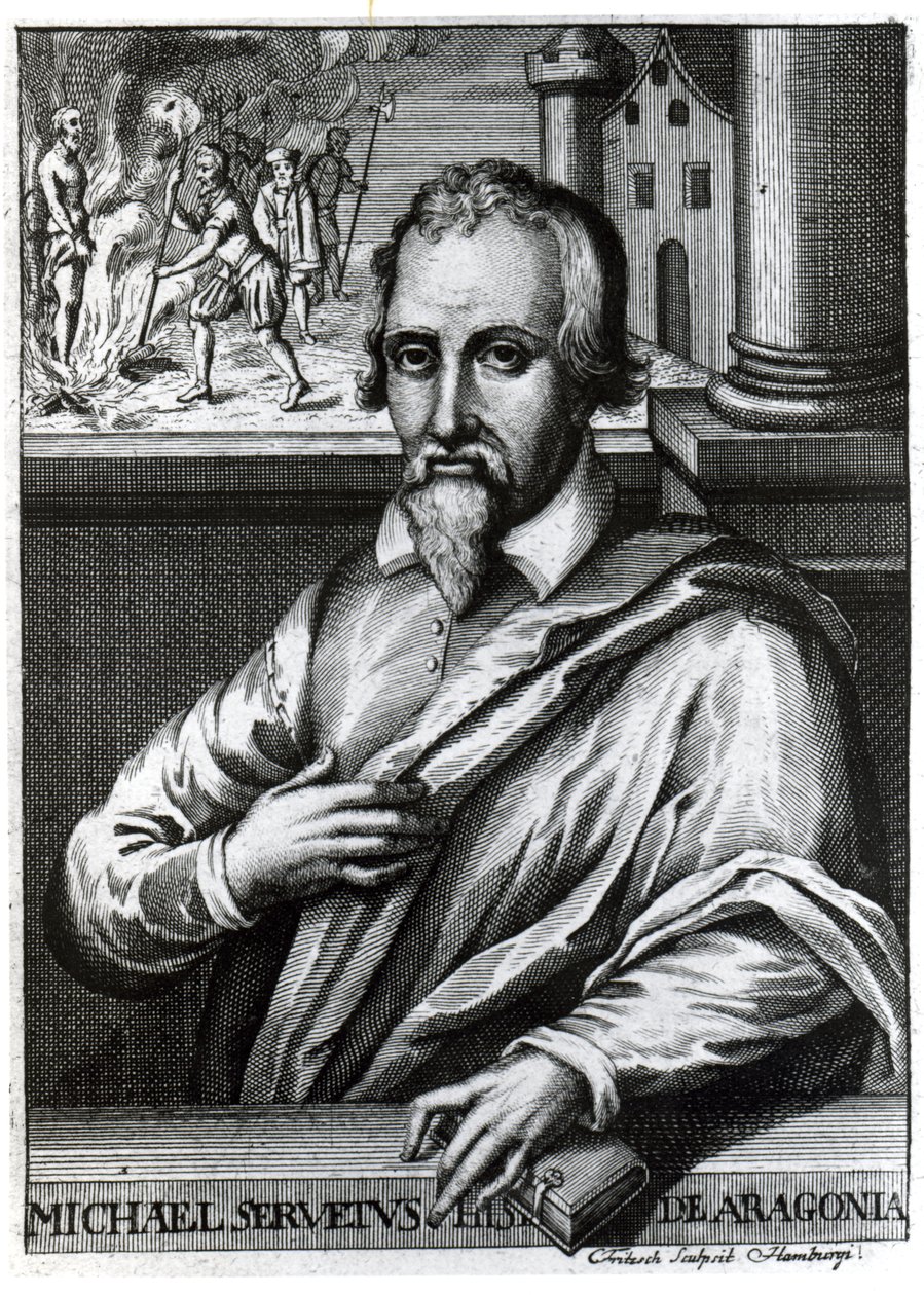 Michael Servetus (1511-53) alkotó: Christian Friedrich Fritzsch