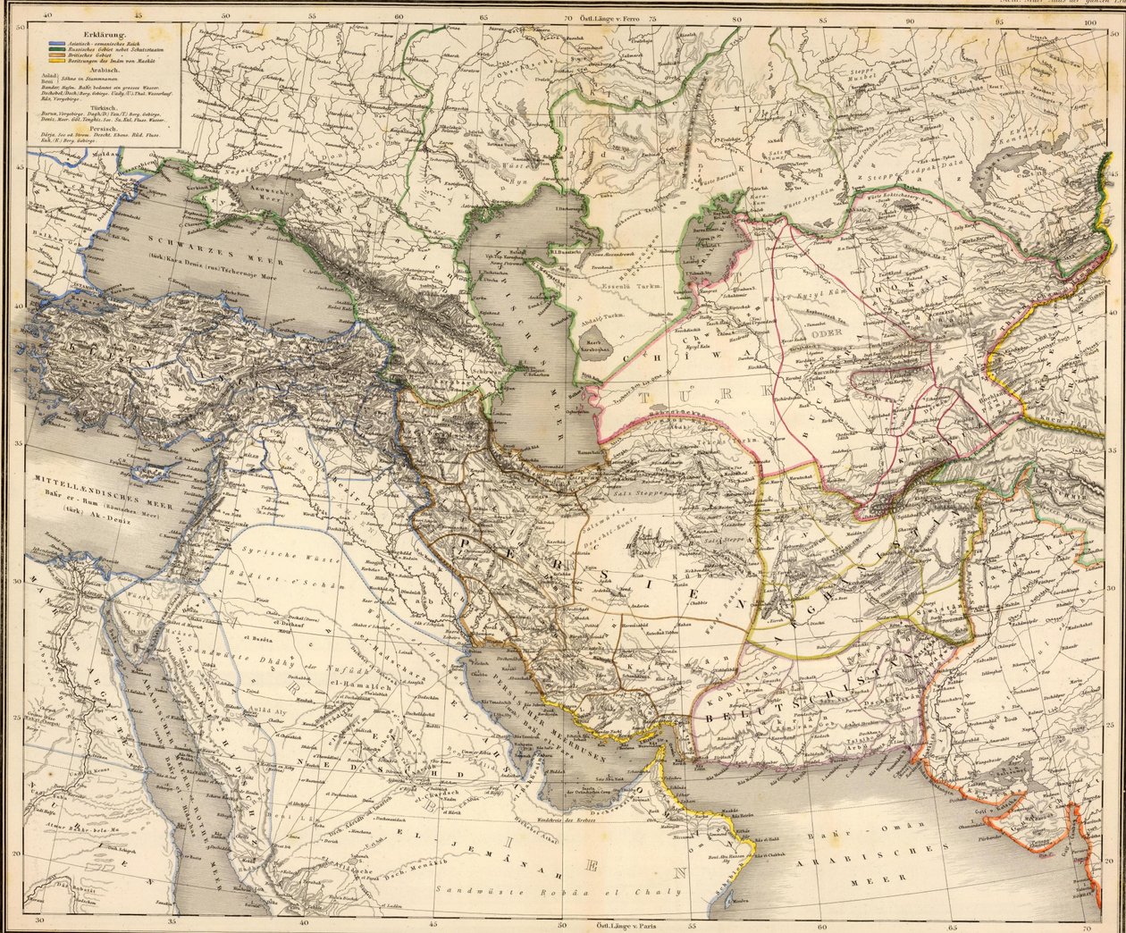 Nyugat -Ázsia alkotó: Christian Gottfried Daniel Stein
