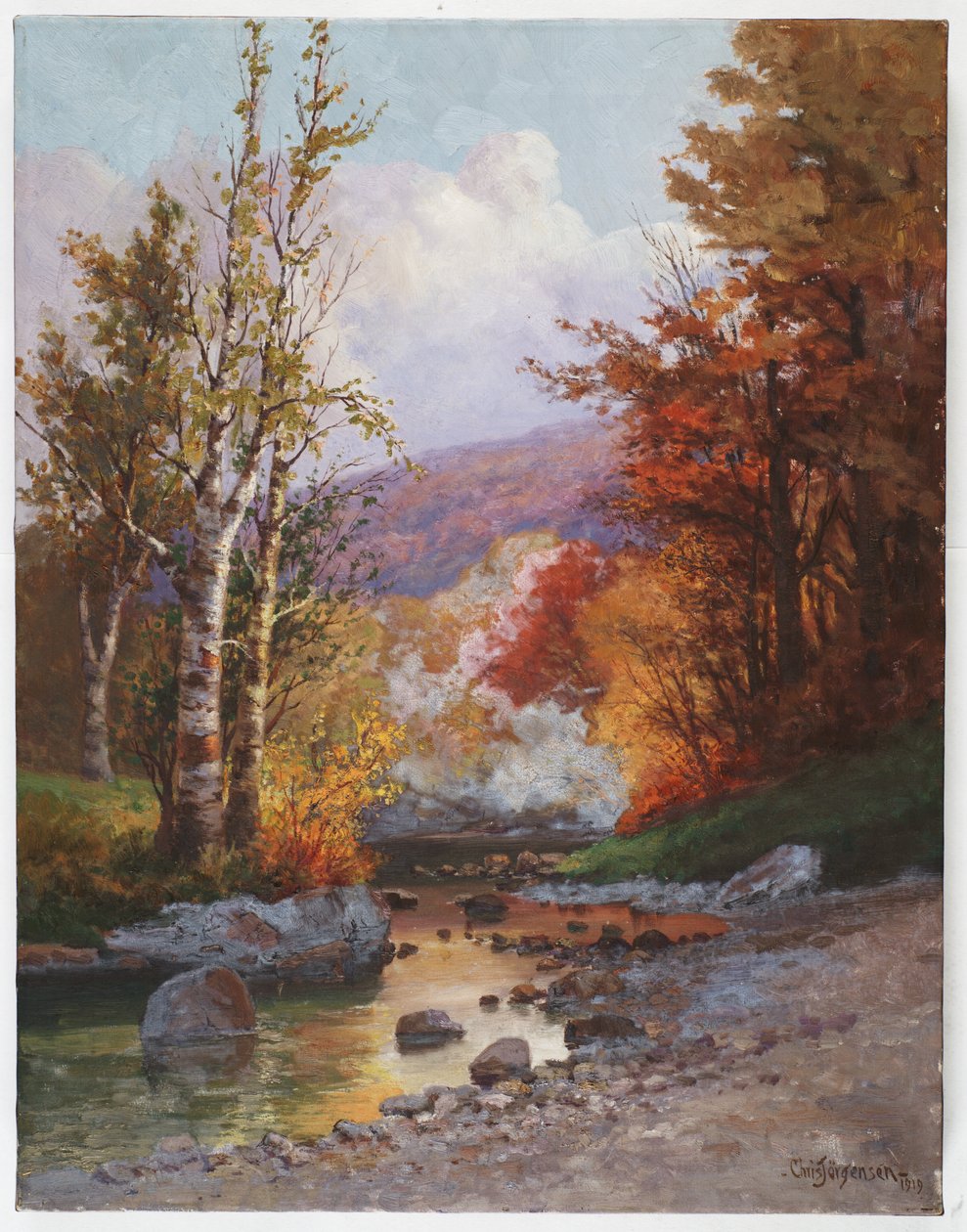 Autumn in the Berkshires, 1919 körül alkotó: Christian Jorgensen