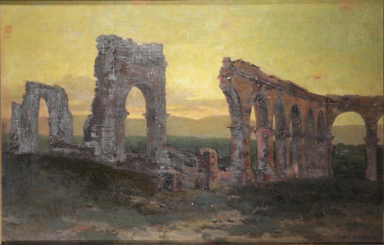 Mission Arcades, 1885-1932 körül alkotó: Christian Jorgensen