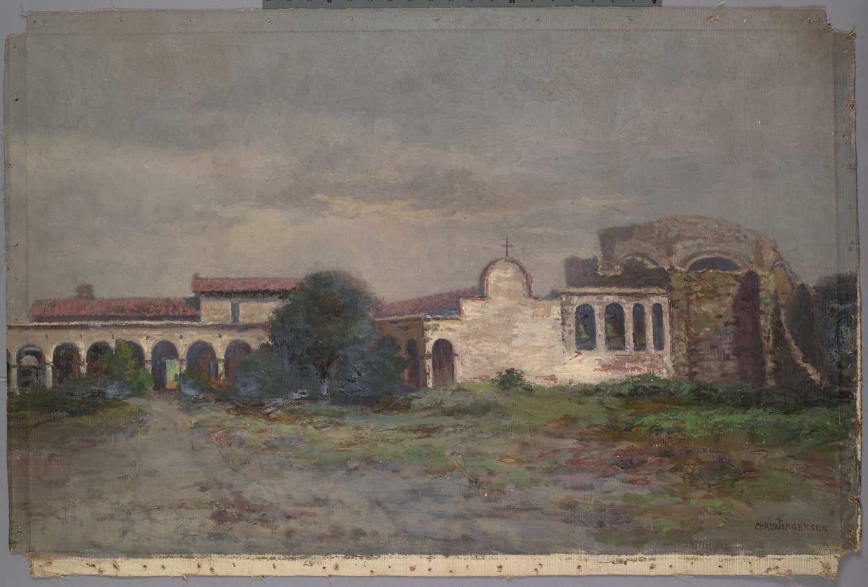 San Juan Capistrano, 1885-95 körül alkotó: Christian Jorgensen