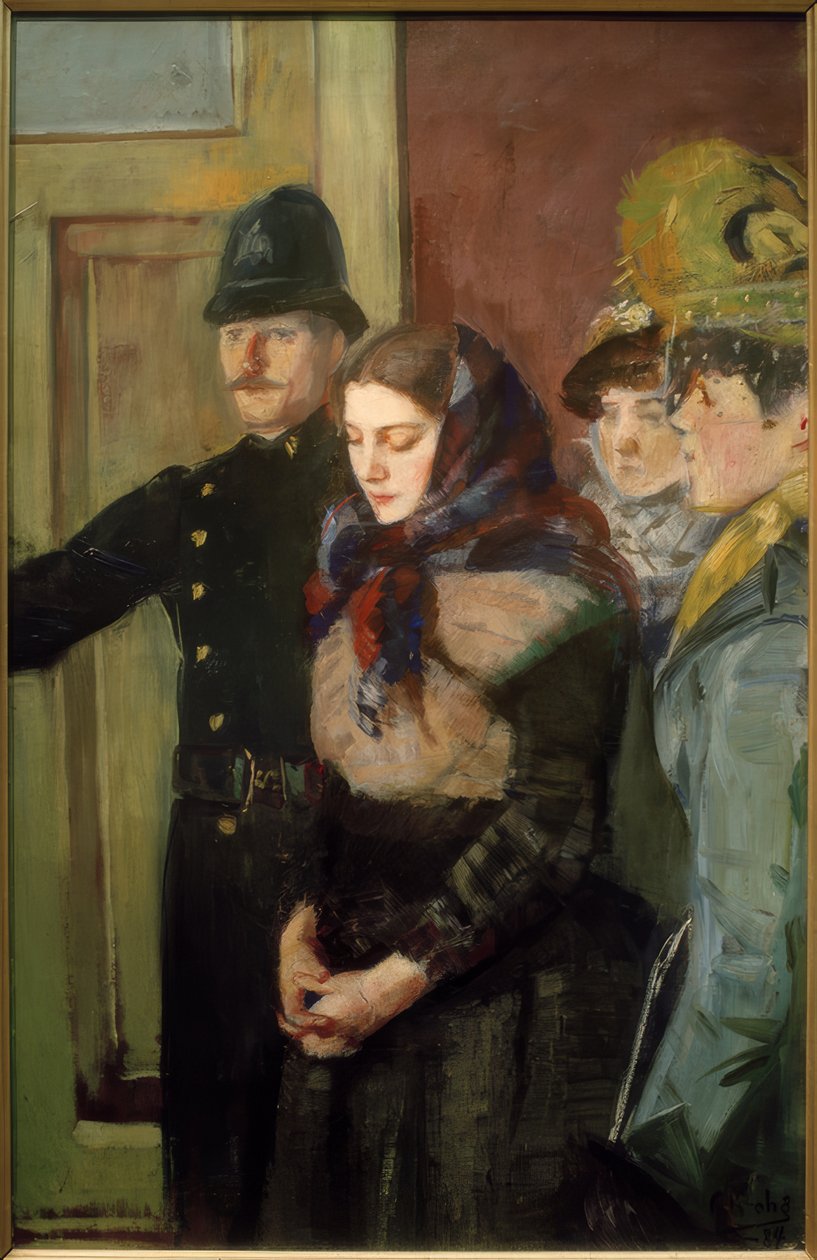 Albertine alkotó: Christian Krohg