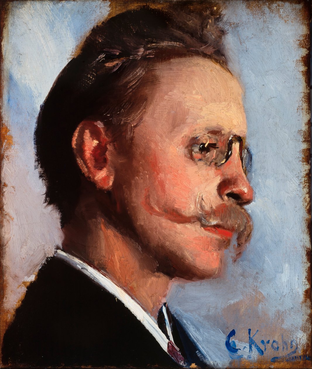 Ottó Benzon alkotó: Christian Krohg