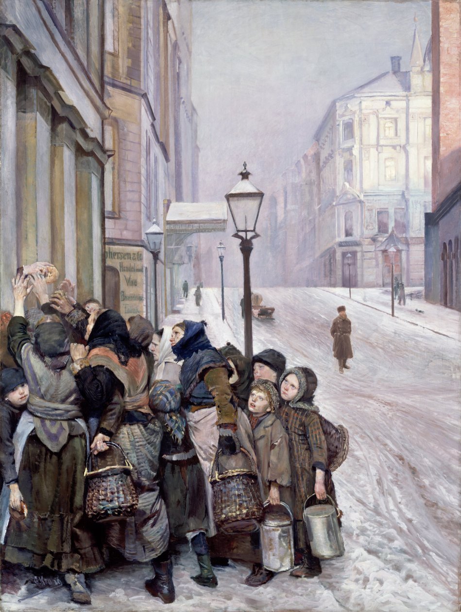Küzdelem a túlélésért alkotó: Christian Krohg
