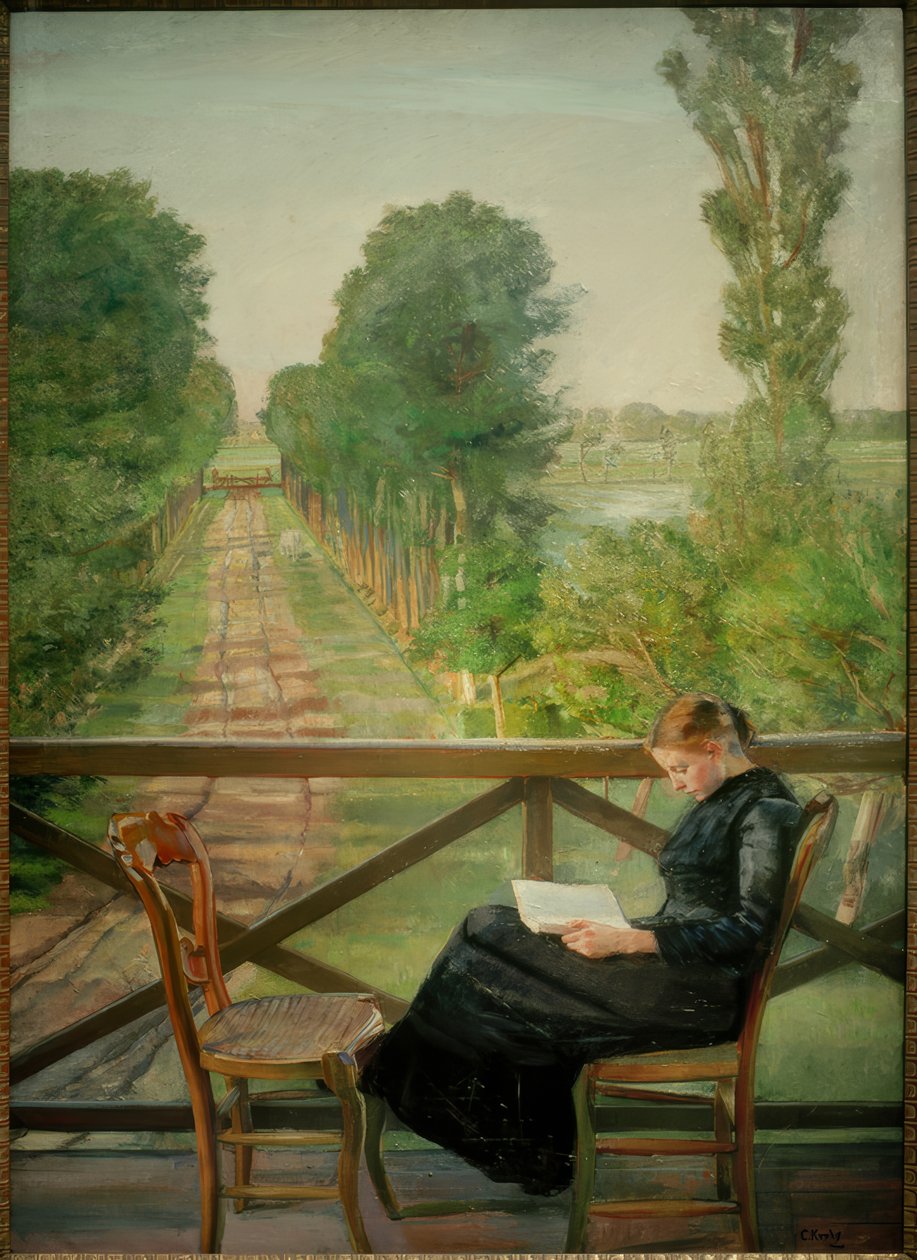 Villa Britannia, Belgium alkotó: Christian Krohg