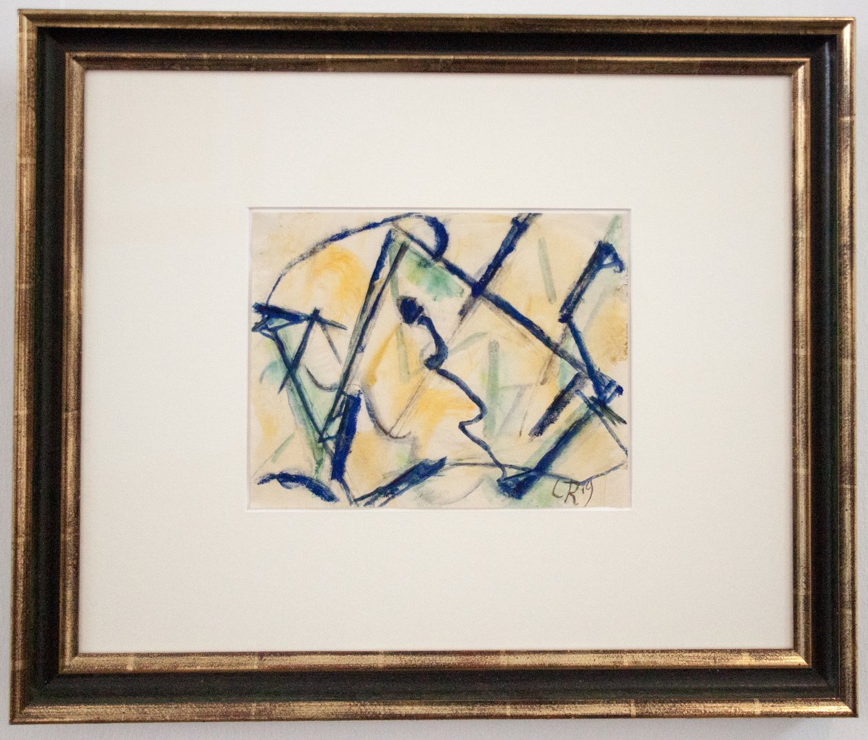AbsztrakcionDeutsch: Abstractionn alkotó: Christian Rohlfs