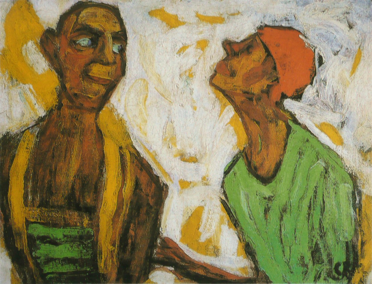  ClowngesprachnFrancais : Bohócok beszélgetése alkotó: Christian Rohlfs