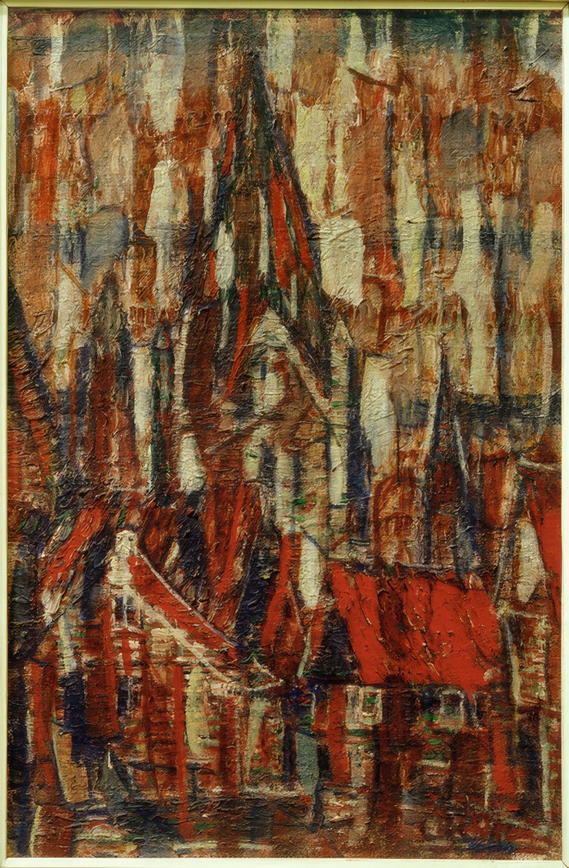 Templom Soestben (Stiftskirche Sankt Patrokli) alkotó: Christian Rohlfs