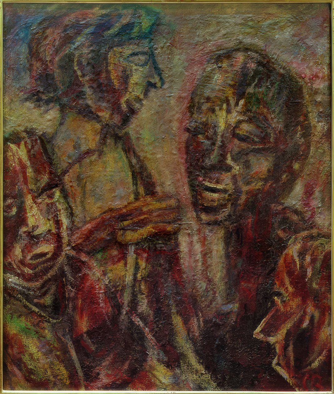 Négy fej alkotó: Christian Rohlfs