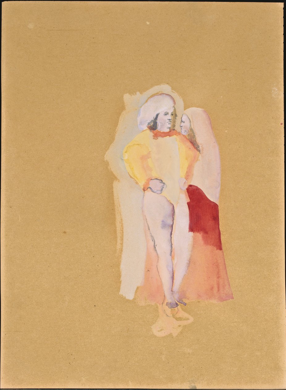 A pár (guache és akvarell papíron) alkotó: Christian Bérard