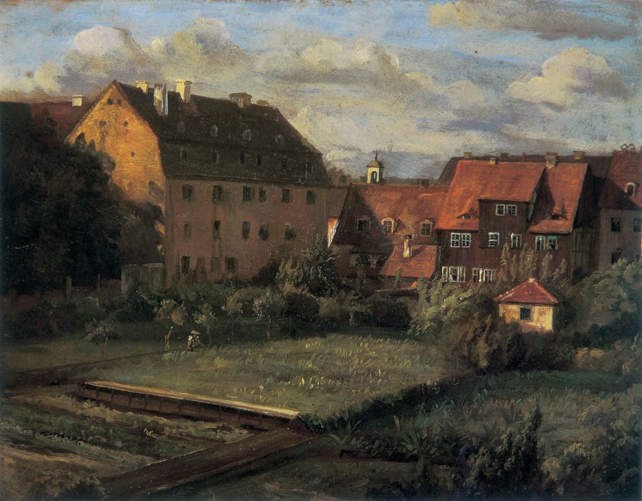 A piros házak alkotó: Christian Friedrich Gille