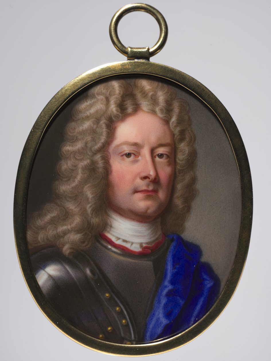 John Churchill, Marlborough 1. hercegének portréja, 1715. alkotó: Christian Friedrich Zincke