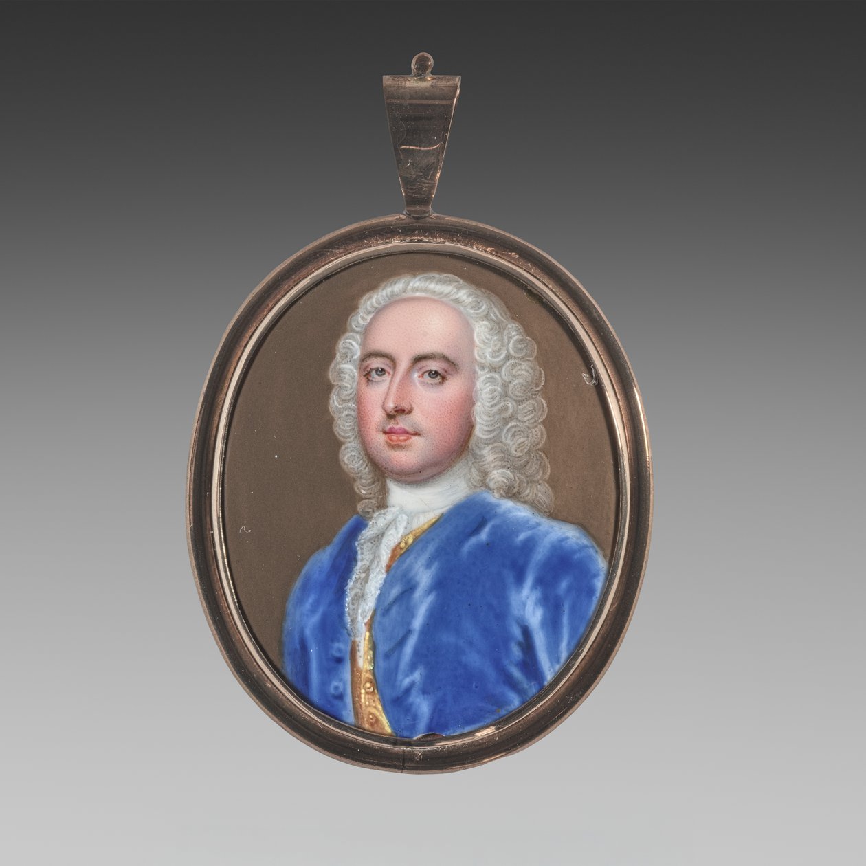 Férfi portréja alkotó: Christian Friedrich Zincke