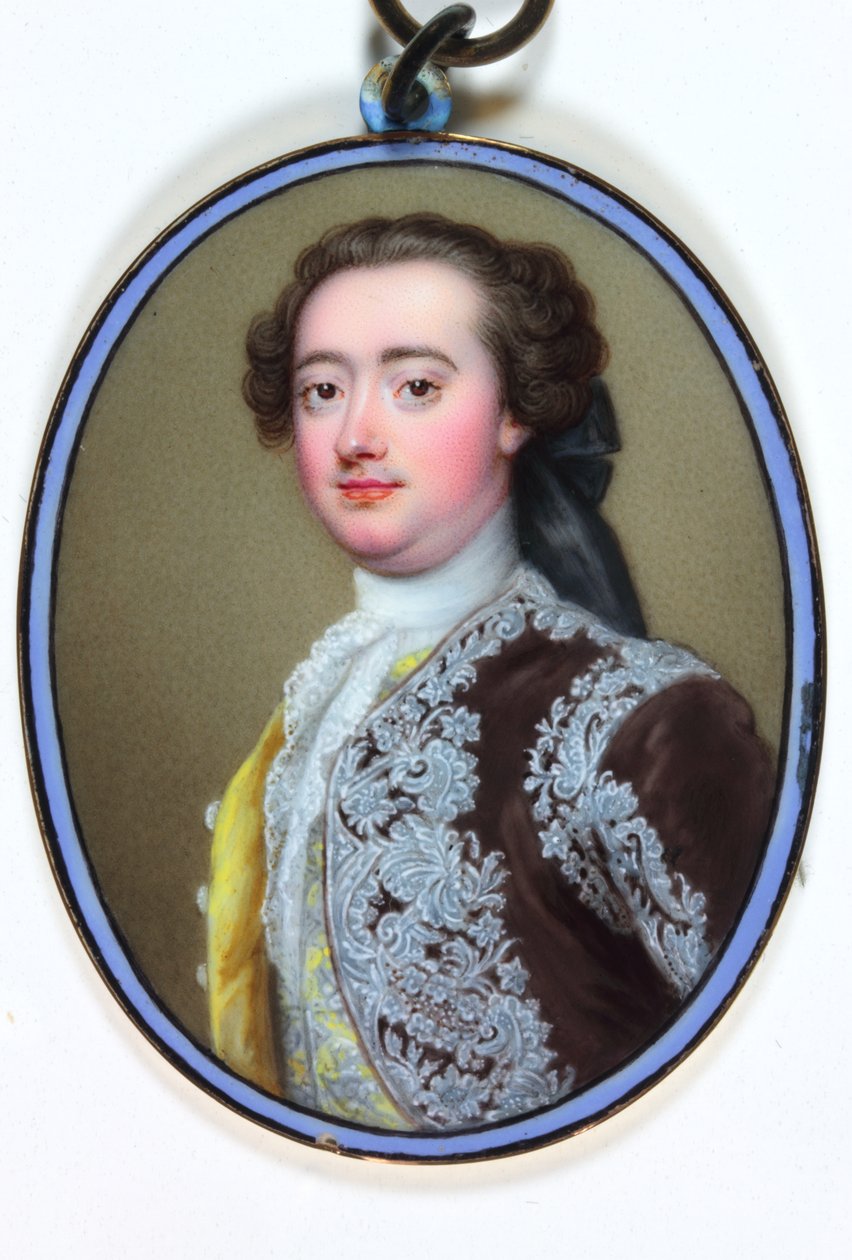 William Bentinck, Portland 2. hercege (zománc) alkotó: Christian Friedrich Zincke