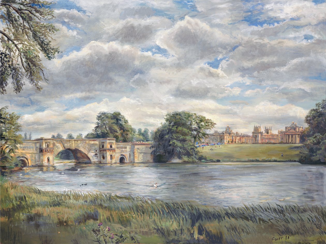 Blenheim Palace, 2011 (olaj, vászon) alkotó: Christian Furr