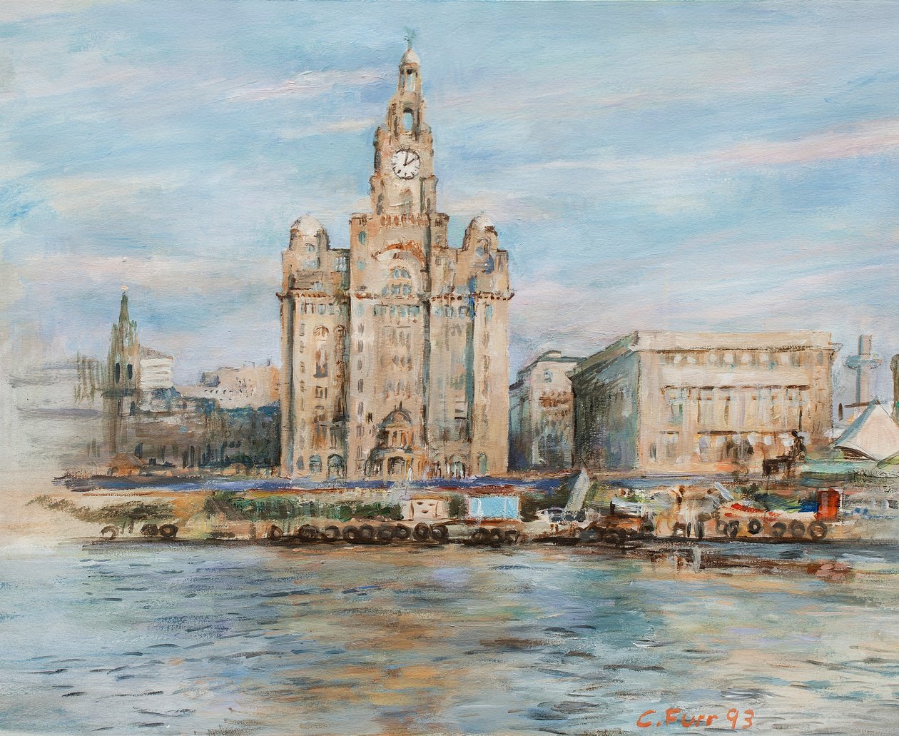 Liverpool Skyline alkotó: Christian Furr