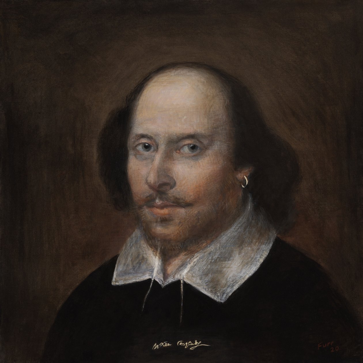 Shakespeare 2020 (olaj, vászon) alkotó: Christian Furr
