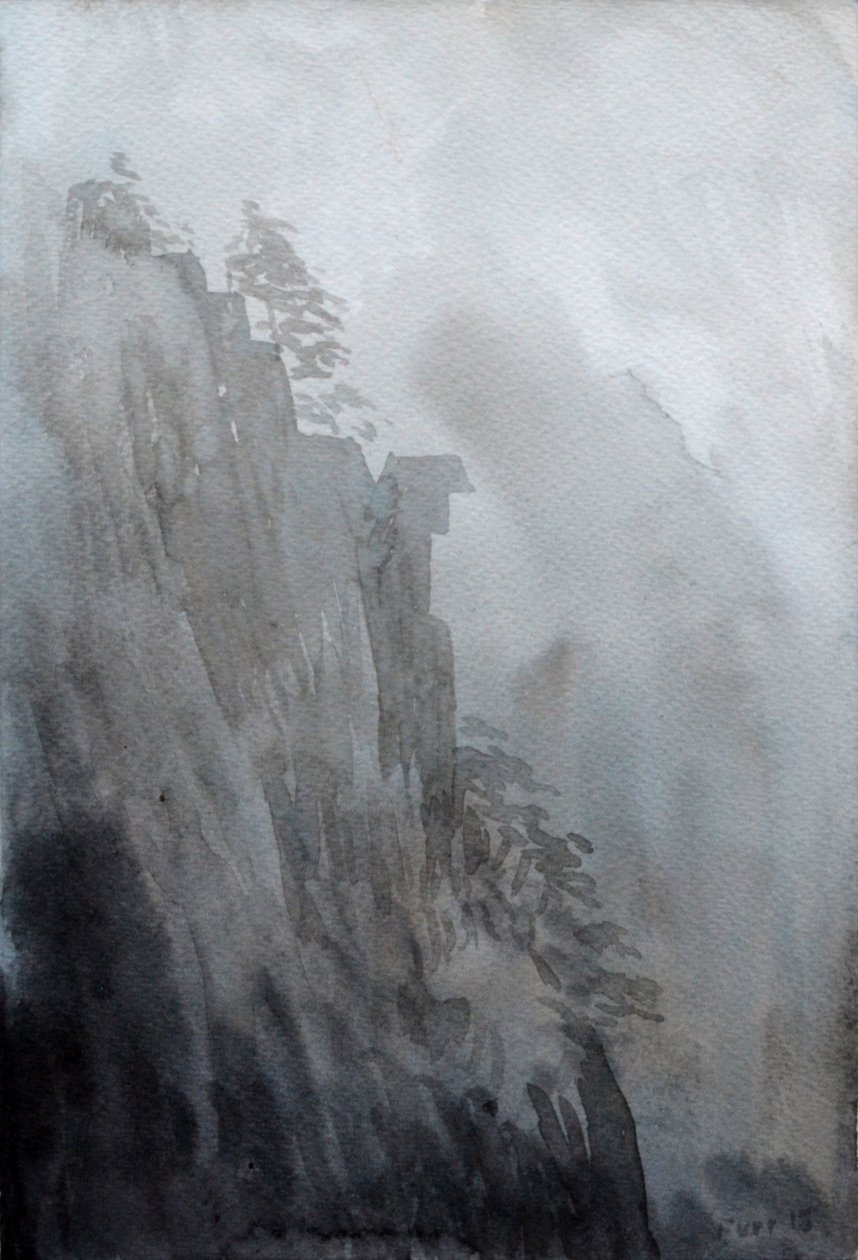 Spirit Stone, 2015 (akvarell, papír) alkotó: Christian Furr
