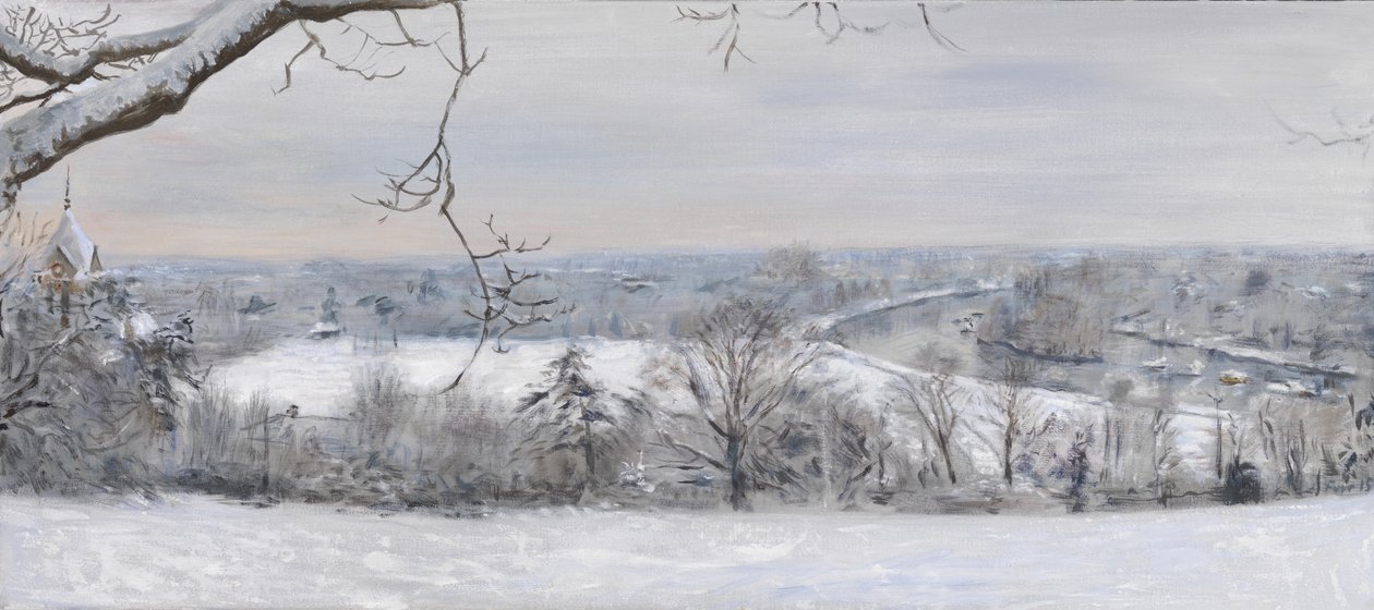 Fehér gyémántok Richmond Hill Snow, 2015 (olaj, vászon) alkotó: Christian Furr