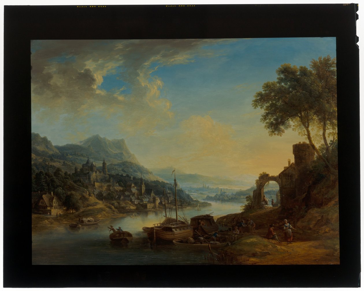 A Pair of Rhineland Landscapes alkotó: Christian Georg the Elder Schuetz