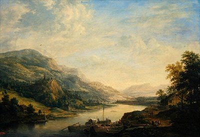Fő régió, Németország, 1750 körül (olaj, fa) alkotó: Christian Georg the Elder Schuetz