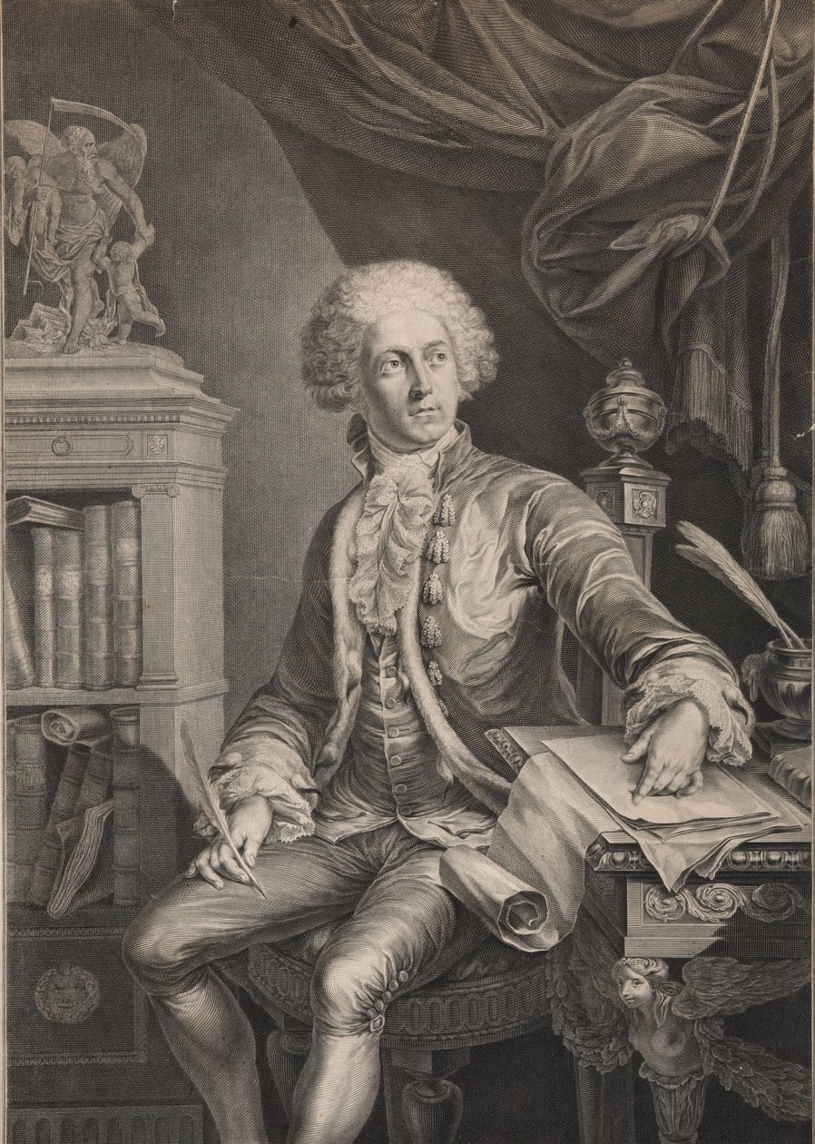 Alekszandr Michaylovich herceg Belosselszkij-Belozerszkij portréja 1752-1809, XVIII. század utolsó negyede alkotó: Christian Gottlieb Schultze
