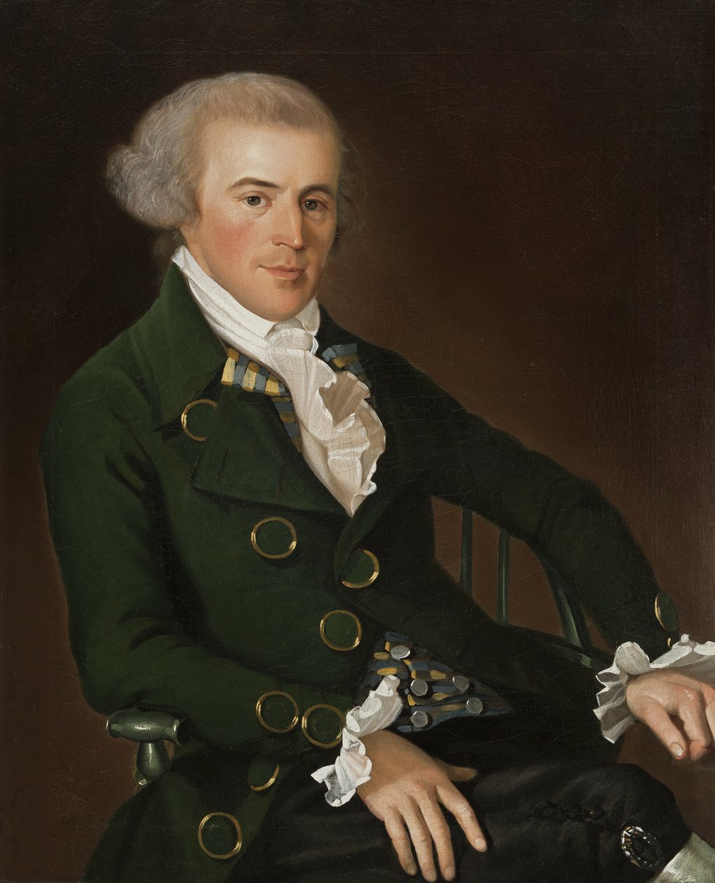 Stephen Salisbury I, 1789 alkotó: Christian Gullager
