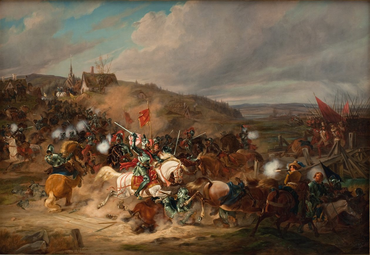 Daniel Rantzau lefoglalja Tureby Brot Scaniában az 1563-1570 közötti hétéves háború alatt alkotó: Christian Holm