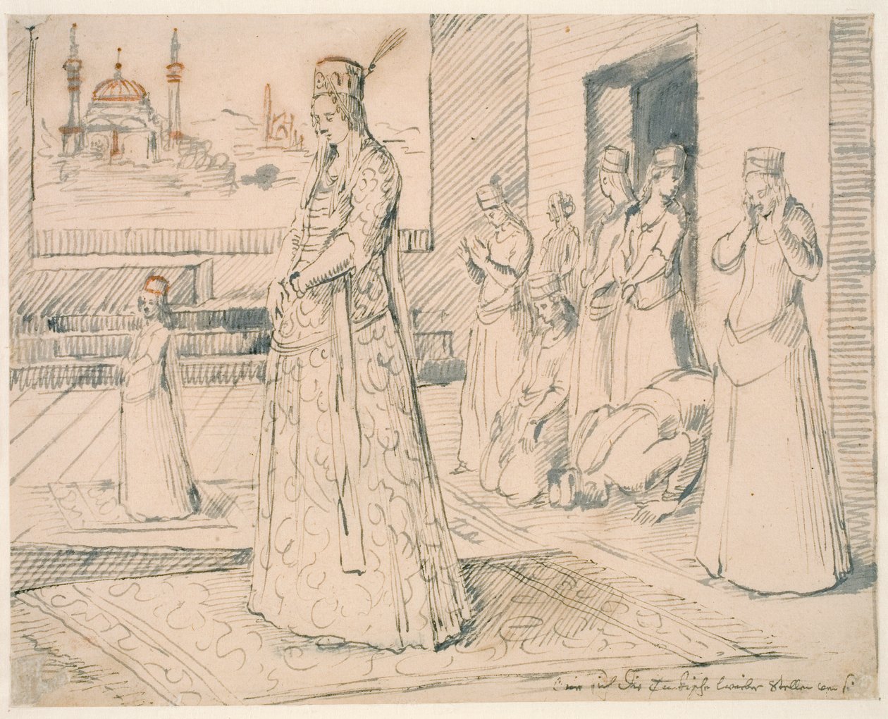 Sarah Elisabeth Hingelberg asszony portréja, szül. Rosenfeldt alkotó: Christian Hornemann