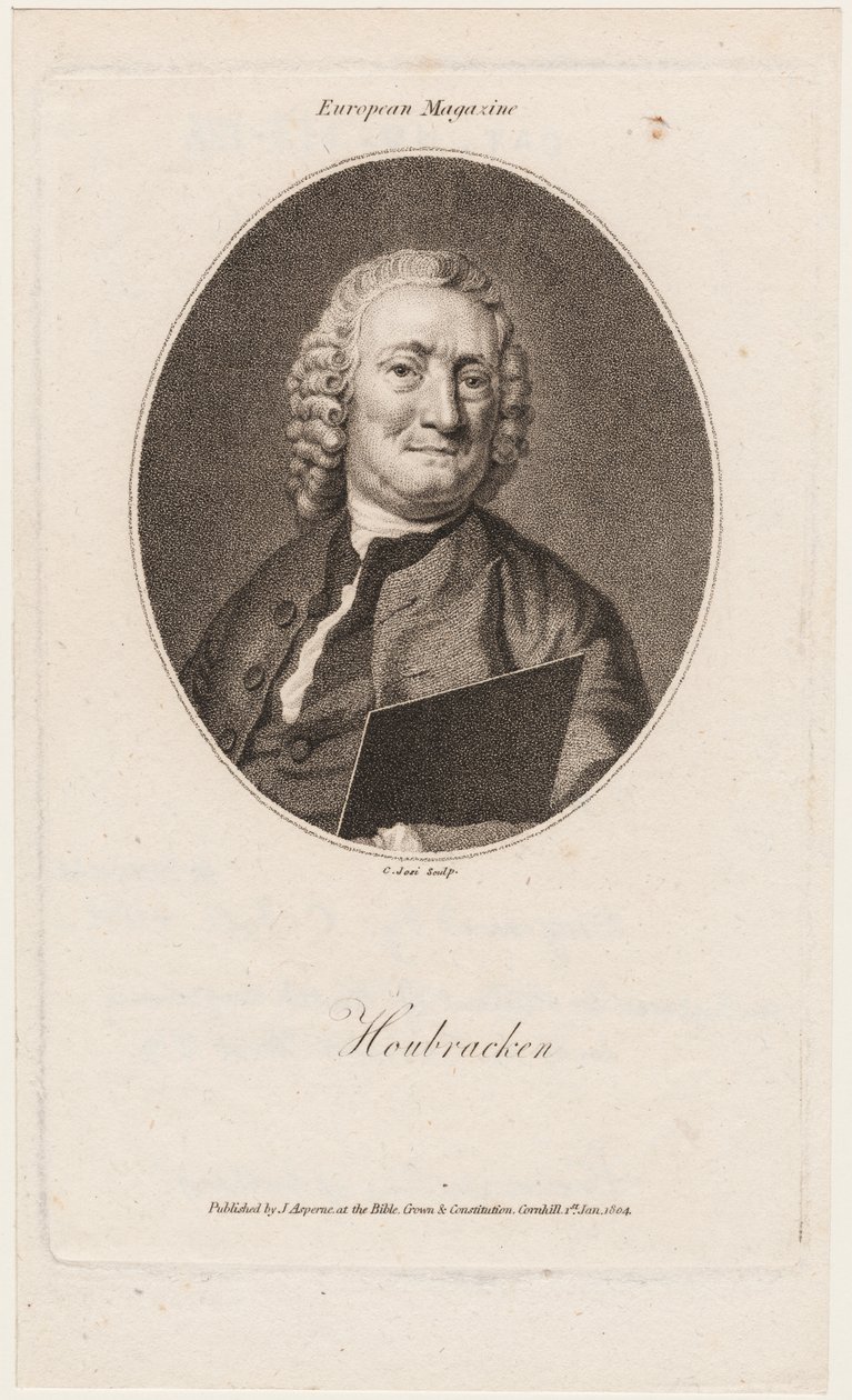 Houbraken, az „European Magazine”-ból, 1804 alkotó: Christian Josi