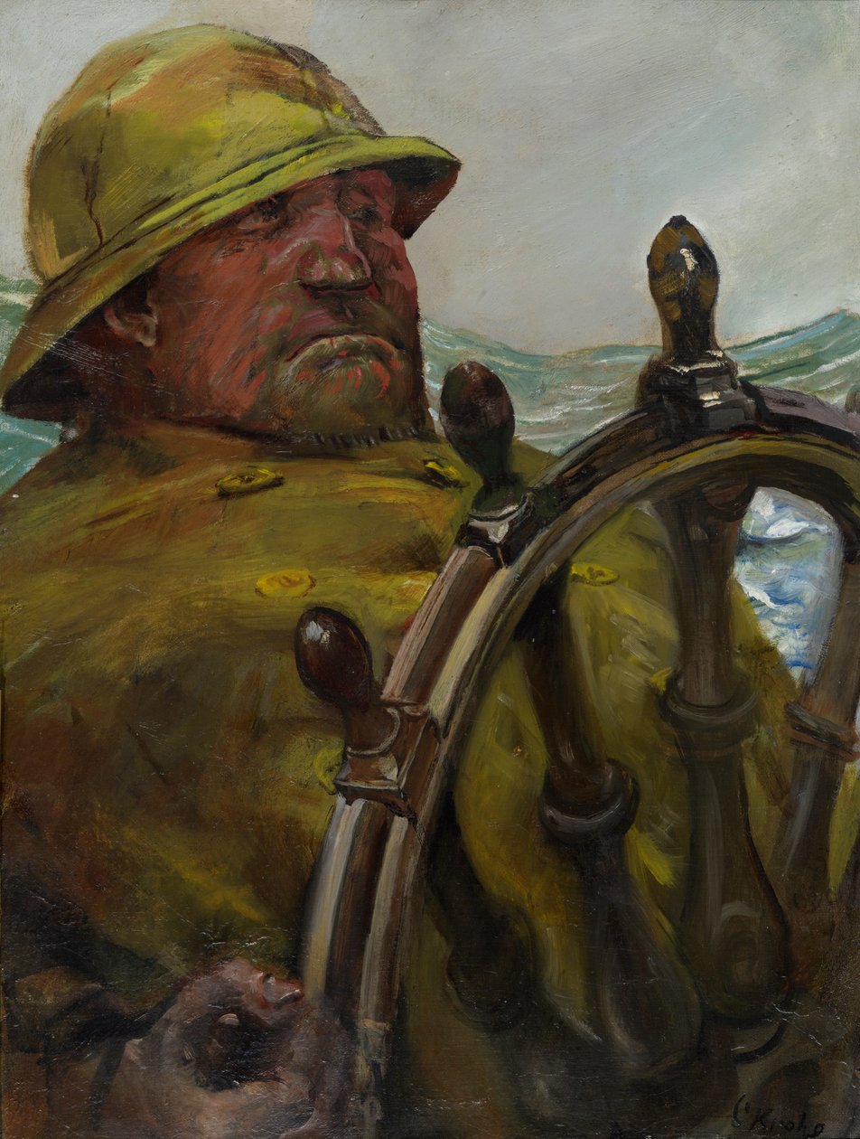 A kormánynál alkotó: Christian Krohg
