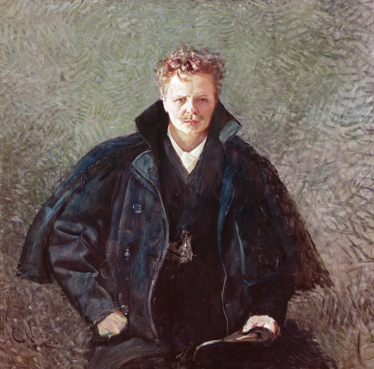 August Strindberg alkotó: Christian Krohg