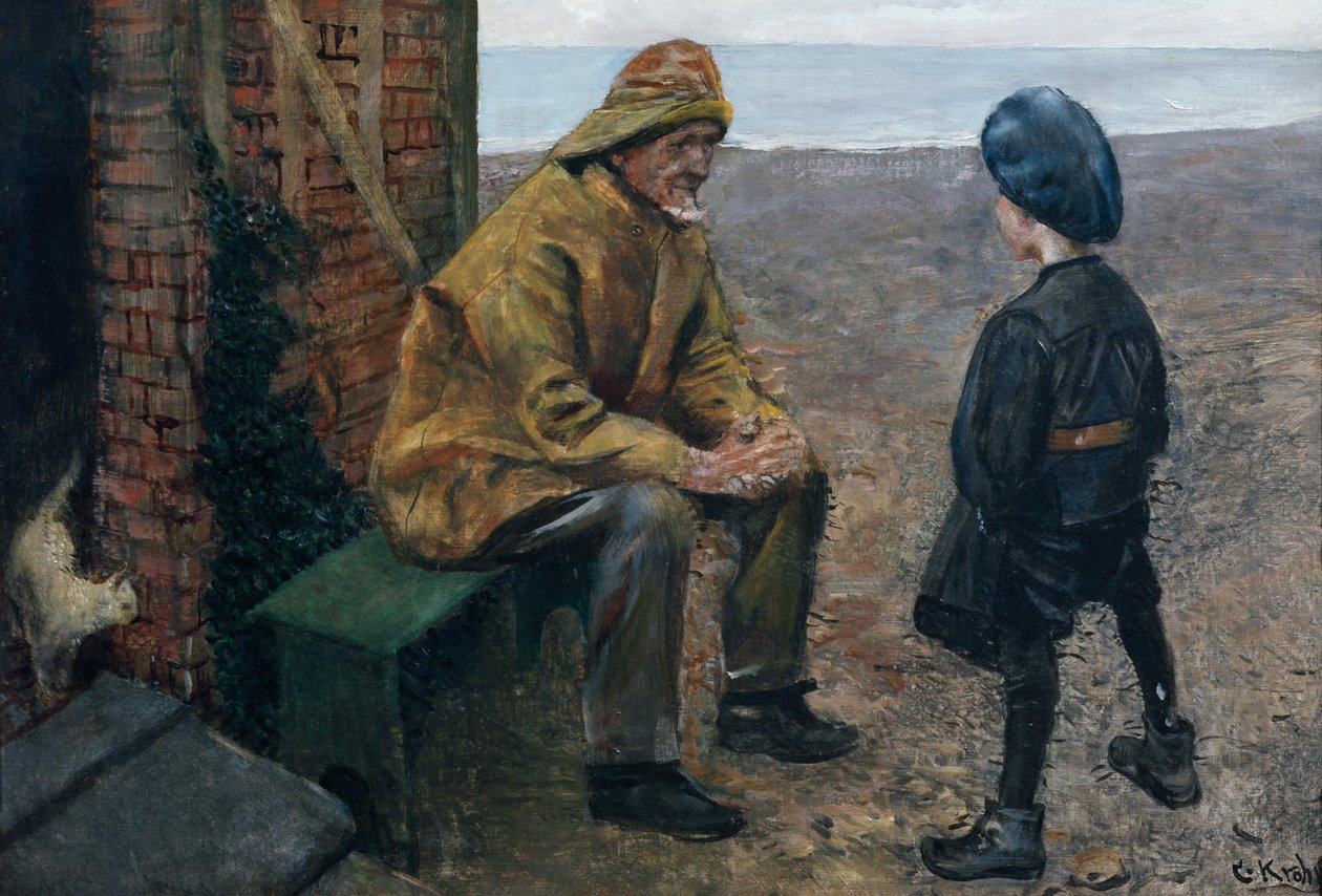 Normandiából, interjúból alkotó: Christian Krohg