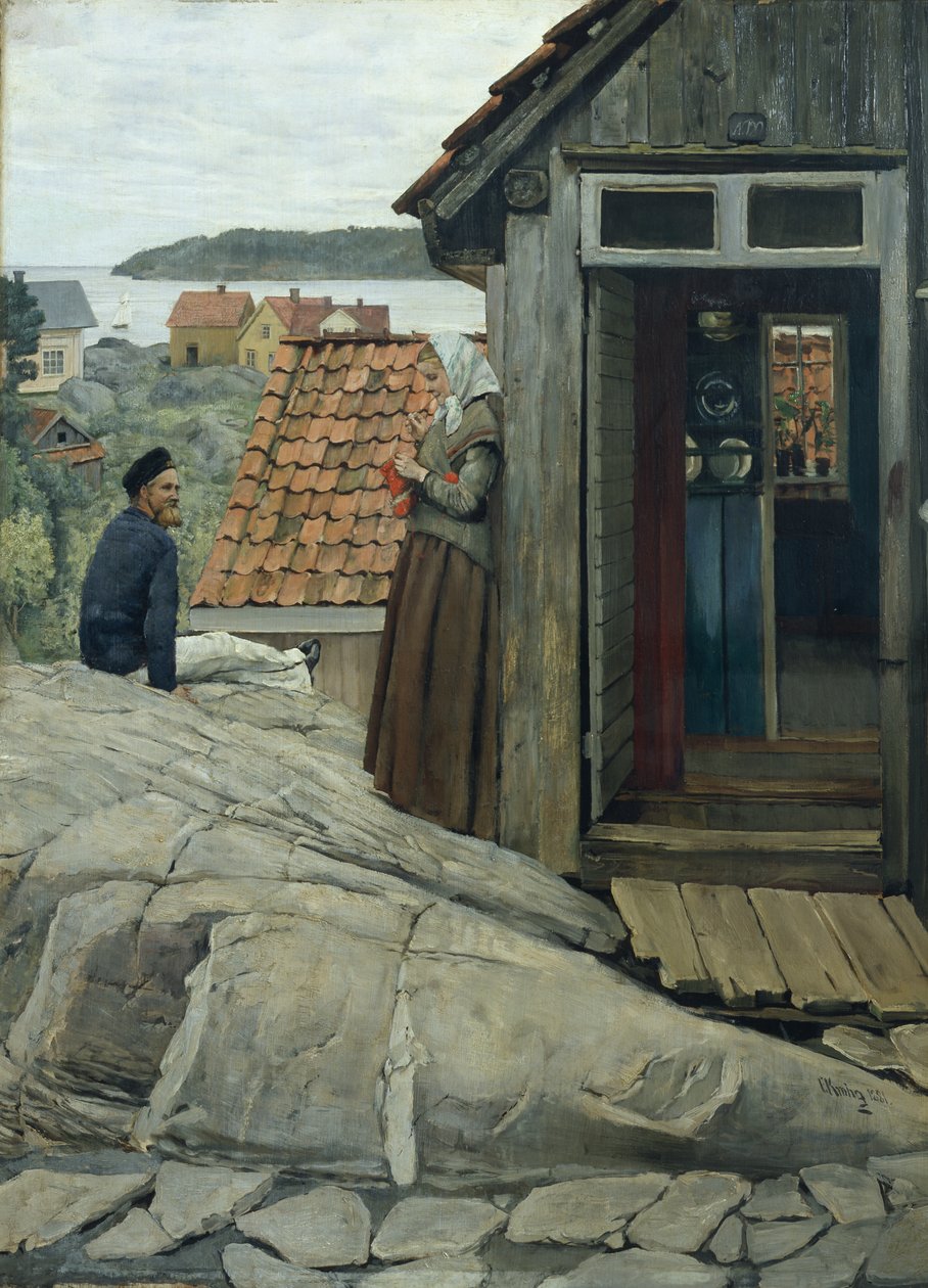 A Partról alkotó: Christian Krohg