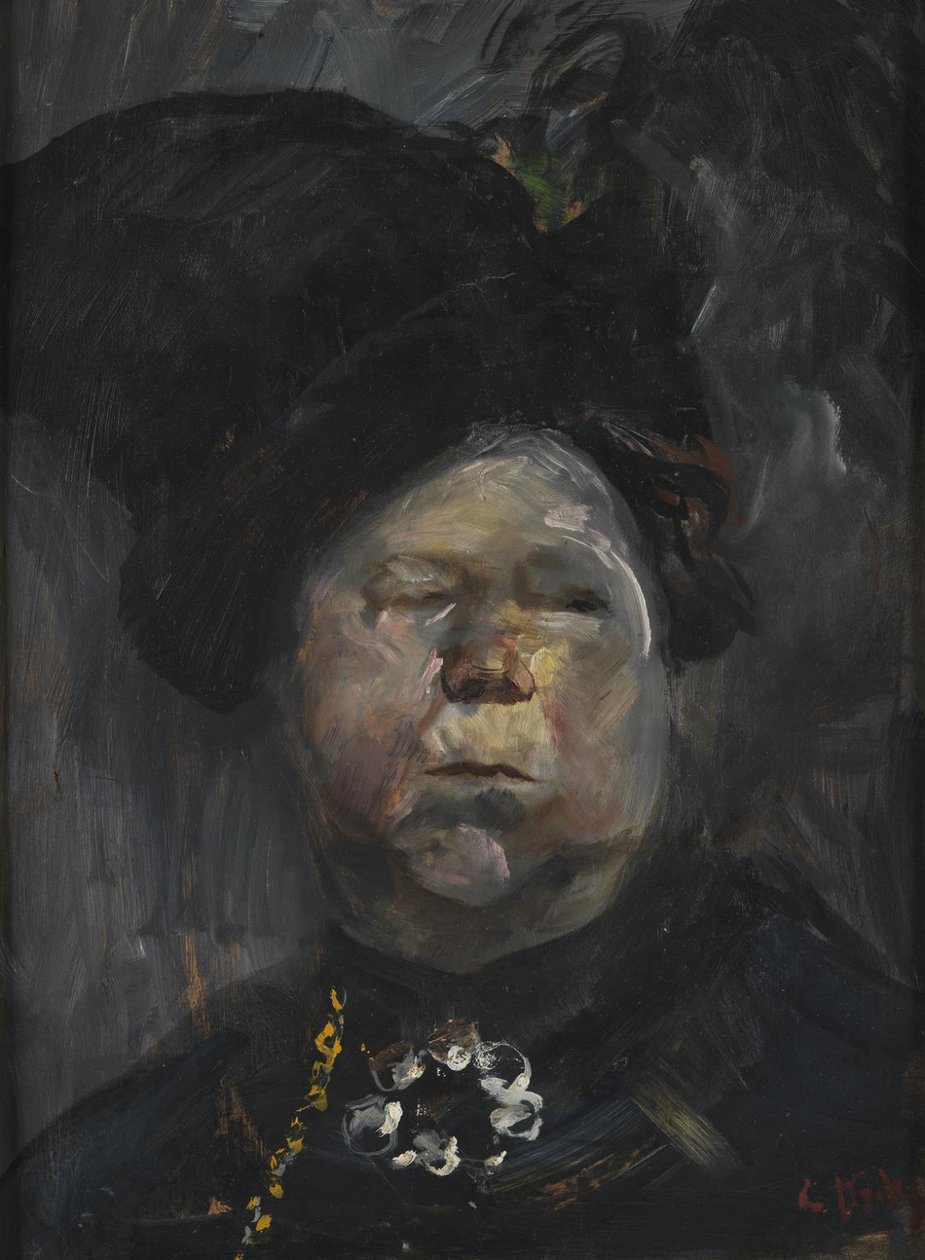 Blom asszony alkotó: Christian Krohg