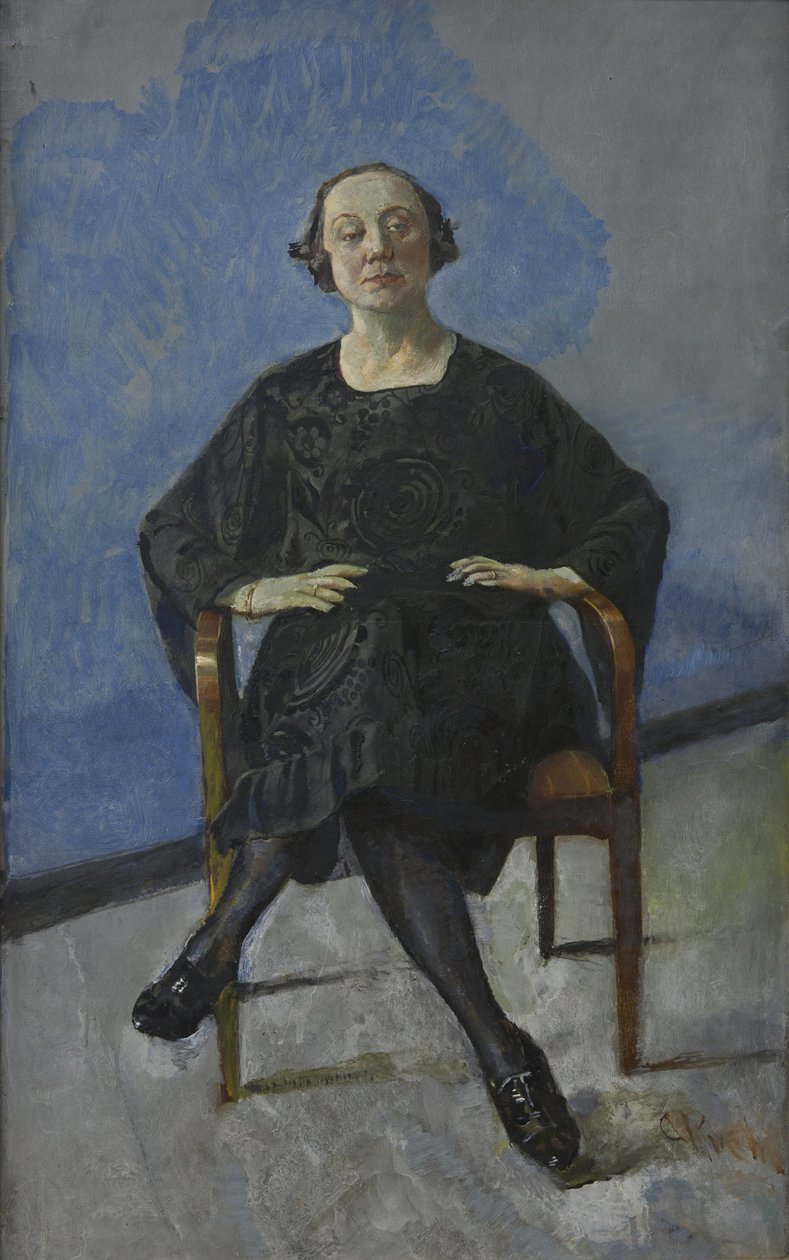 Naima Wifstrand, a színésznő alkotó: Christian Krohg