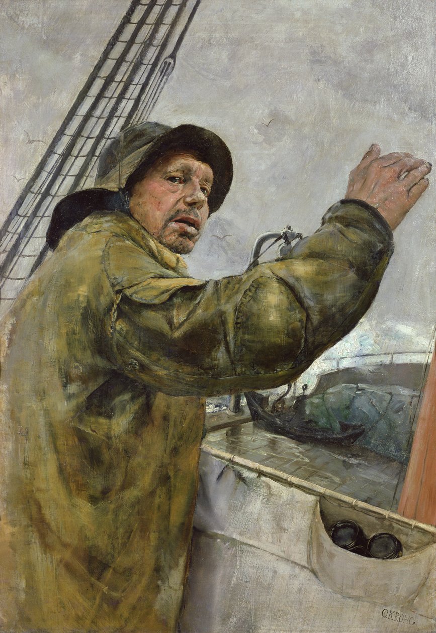 Kikötő alkotó: Christian Krohg