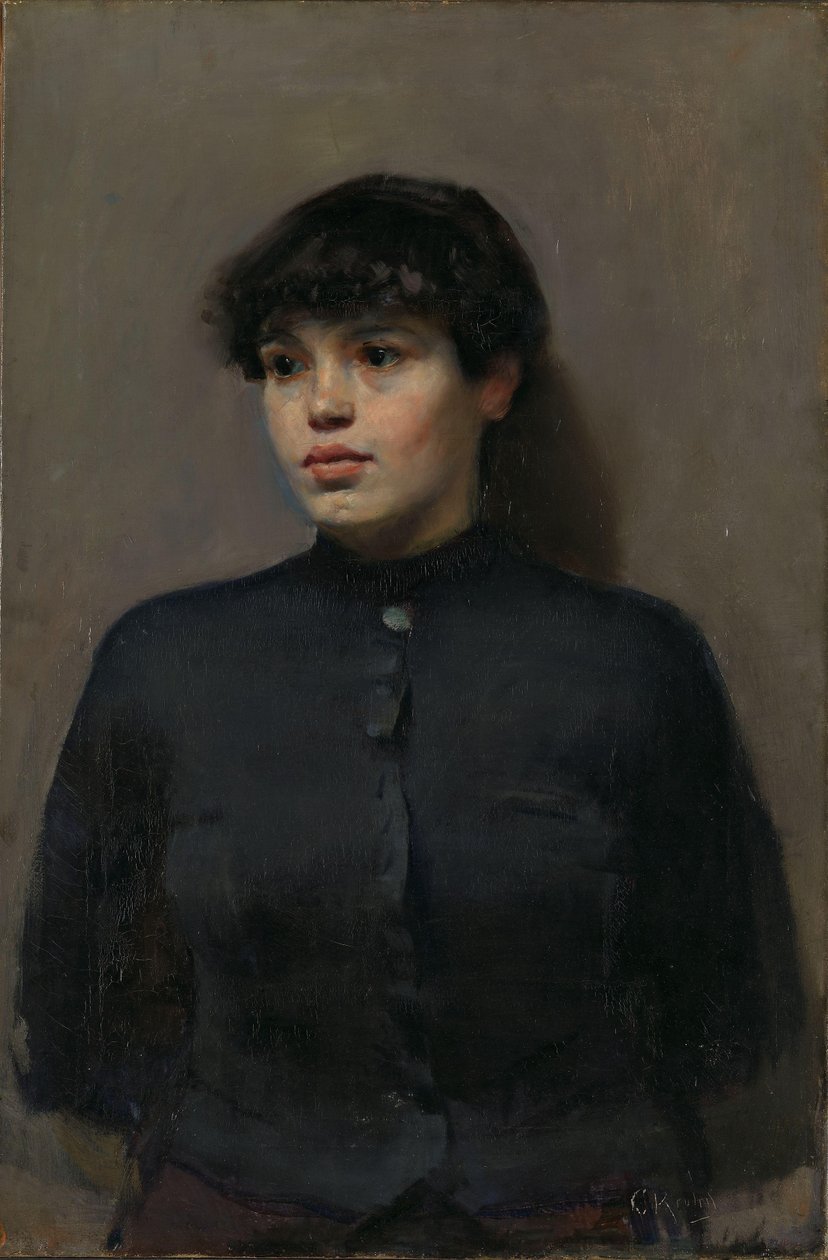 Jossa portréja alkotó: Christian Krohg