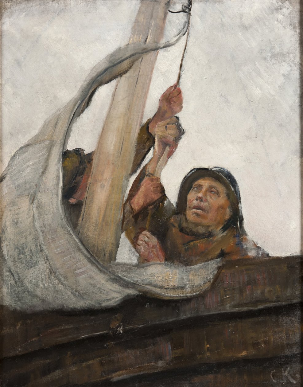 Vitorlázás alkotó: Christian Krohg