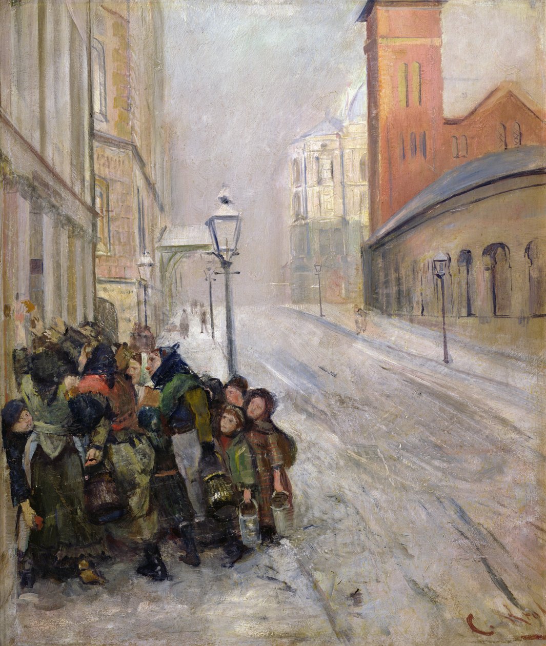 Harc a túlélésért alkotó: Christian Krohg